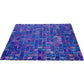 Shimmer Cobalt Blue 12 x 12 Glossy Glass Mosaic Tile