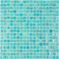 Lincoln Green 12 x 12 Glossy Glass Mosaic Tile