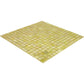 Light Shimmer Beige 12 x 12 Glossy Glass Mosaic Tile