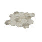 Beige 10x12 Matte Recycled Glass Mosaic Tile