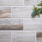 Beige 12 x 12 Matte Recycled Glass Mosaic Tile