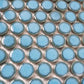 Sky Blue 12 x 12 Glossy Porcelain Mosaic Tile