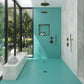 Turquoise 12 x 12 Glossy Porcelain Mosaic Tile