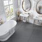 Black 12 x 12 Glossy Porcelain Mosaic Tile - Sample