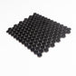 Black 10 x 12 Matte Porcelain Mosaic Tile