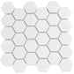 White 11 x 11 Matte Porcelain Mosaic Tile