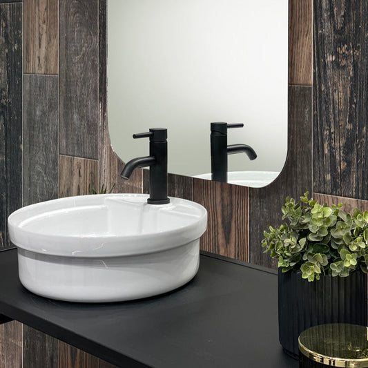 Brown 8 x 48 Matte Porcelain Large Tile - Sample