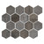 Ash Gray 10 x 12 Matte Porcelain Hexagon Tile