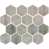 Light Gray 10 x 12 Matte Porcelain Hexagon Tile