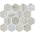 Light Gray 10 x 12 Matte Porcelain Hexagon Tile