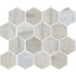 Light Gray 10 x 12 Matte Porcelain Hexagon Tile