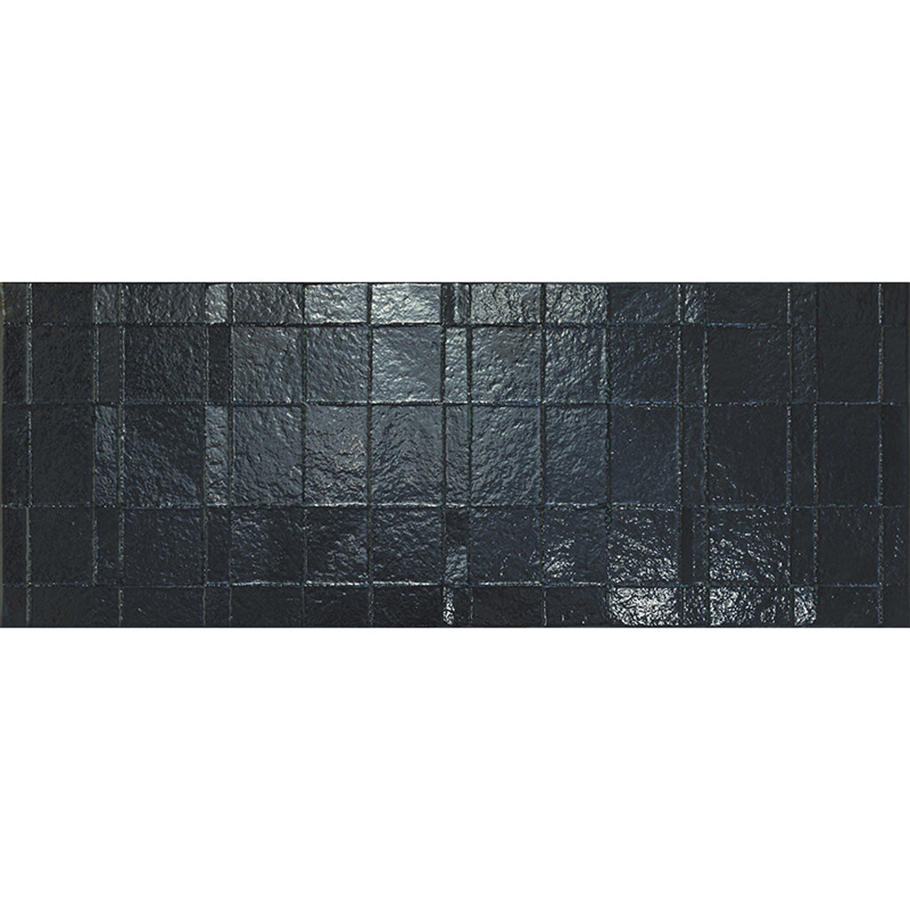 Maastricht Blue 18 x 48 Textured Ceramic Large Tile