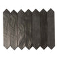 Black 2 x 10 Matte Ceramic Picket Tile