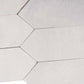 Pearl White 2 x 10 Matte Ceramic Picket Tile