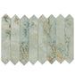 Moss Green 2 x 10 Glossy Ceramic Picket Tile