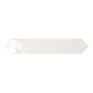 Cotton White 2 x 10 Glossy Ceramic Picket Tile