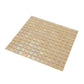 Beige 12 x 12 Glossy Glass Mosaic Tile