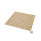 Beige 12 x 12 Glossy Glass Mosaic Tile