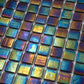 Multicolor 12 x 12 Glossy Glass Mosaic Tile