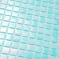 Sky Blue 12 x 12 Glossy Glass Mosaic Tile