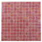 Punch Pink 12 x 12 Glossy Glass Mosaic Tile