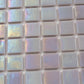 Pearlescent Pink 12 x 12 Glossy Glass Mosaic Tile