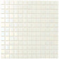 Cotton White 12 x 12 Glossy Glass Mosaic Tile