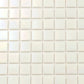 Cotton White 12 x 12 Glossy Glass Mosaic Tile - Sample