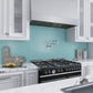 Sky Blue 12 x 12 Glossy Glass Mosaic Tile