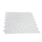 White 12 x 12 Glossy Glass Mosaic Tile