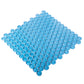 Cerulean Blue 12 x 12 Glossy Glass Mosaic Tile