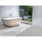 Pearl White 18 x 48 Matte Ceramic Large Tile