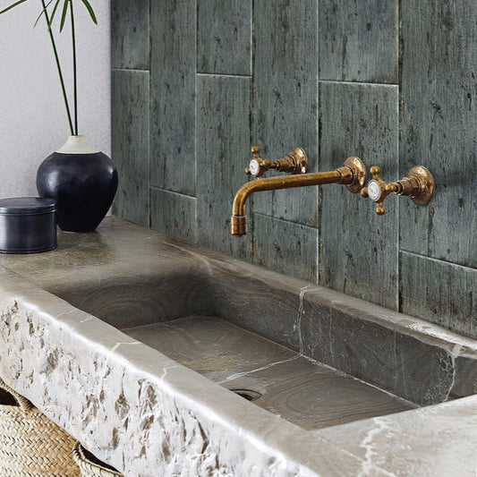 Dark Gray 8 x 24 Matte Porcelain Large Tile - Sample