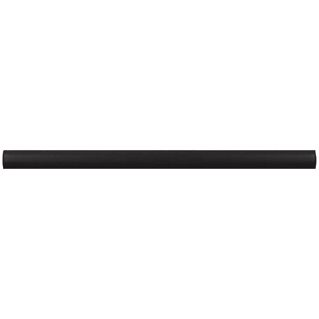 Black 0.5 x 8 Matte Ceramic Pencil Trim