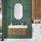 Green 2 x 8 Glossy Ceramic Subway Tile
