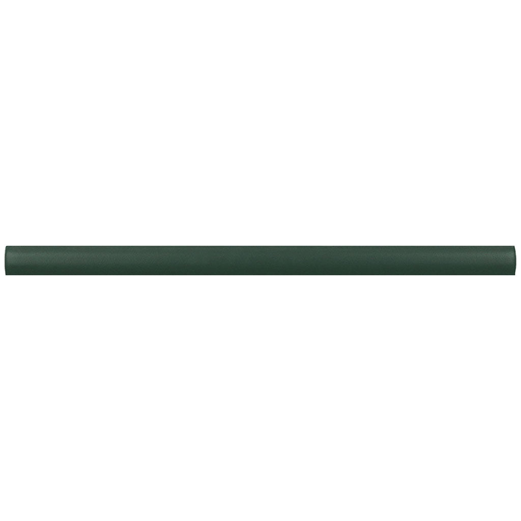 Green 0.5 x 8 Matte Ceramic Pencil Trim