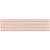 Pink  2 x 8 Glossy Ceramic Subway Deco Tile