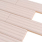 Pink  2 x 8 Matte Ceramic Subway Deco Tile