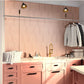 Pink  2 x 8 Matte Ceramic Subway Deco Tile