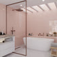 Pink  2 x 8 Glossy Ceramic Subway Tile - Sample
