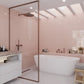 Pink  2 x 8 Glossy Ceramic Subway Tile