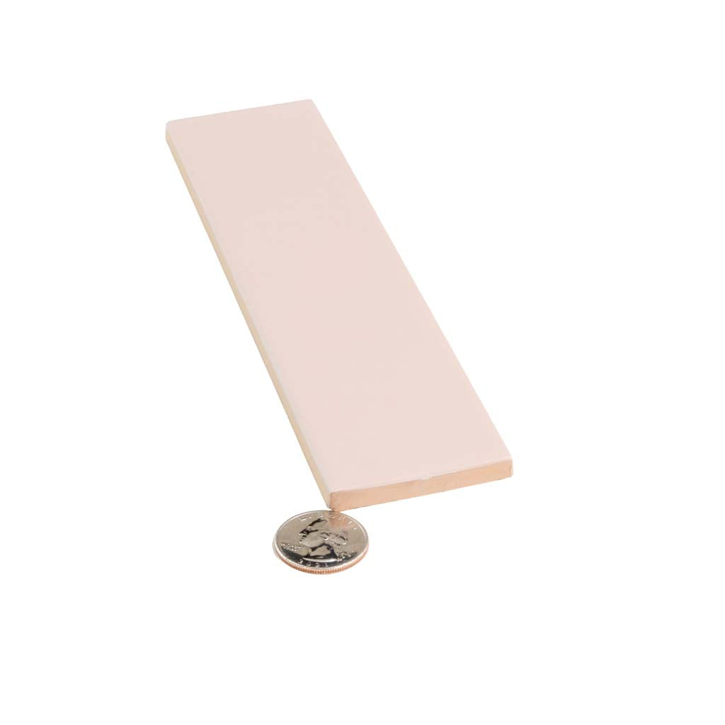 Pink  2 x 8 Matte Ceramic Subway Tile