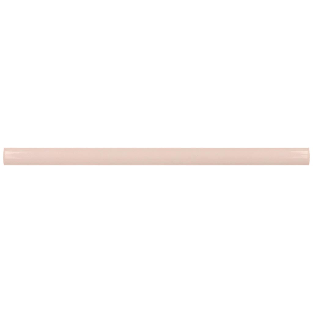 Pink  0.5 x 8 Glossy Ceramic Pencil Trim - Sample
