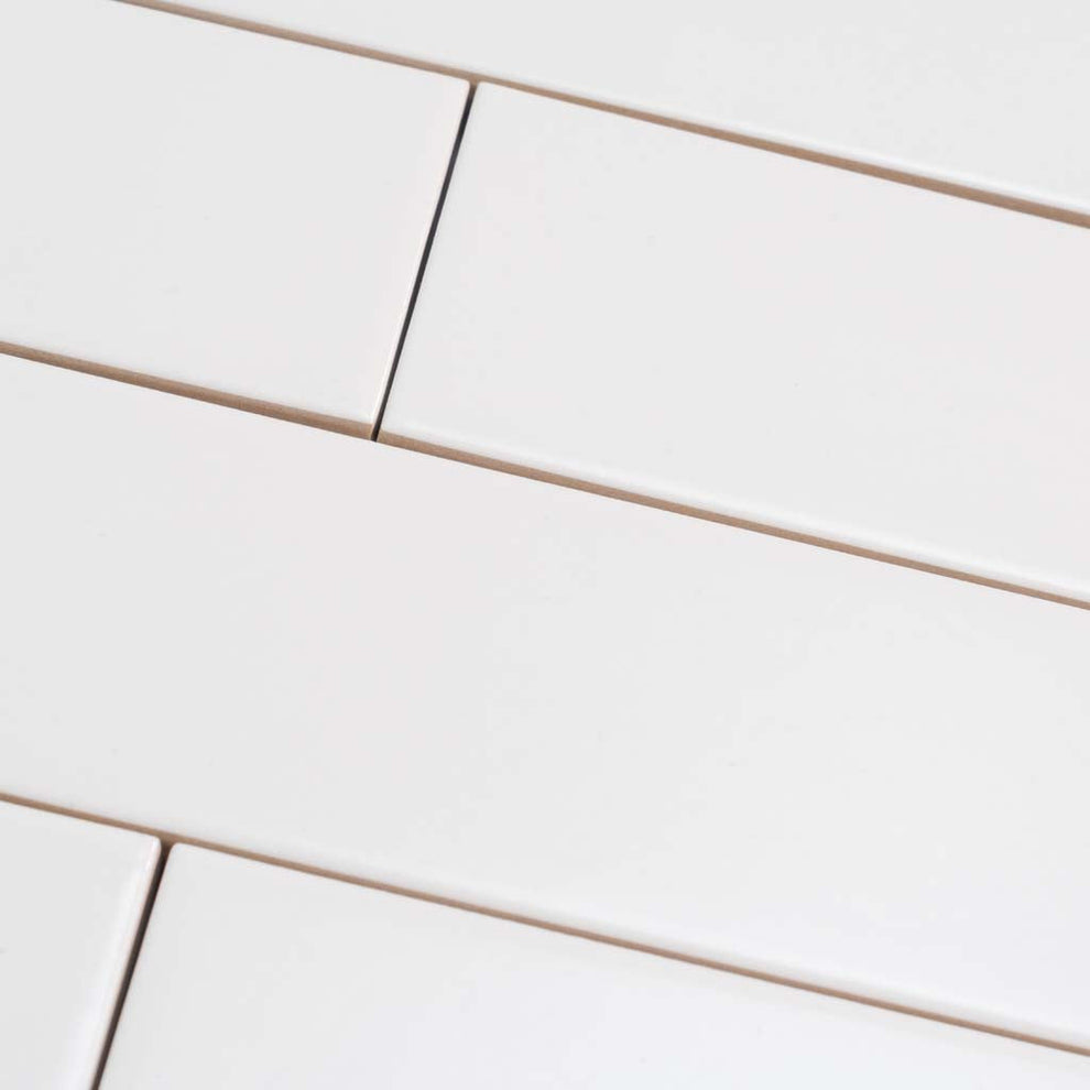2x8 White Matte Subway Tile for Bathrooms, Backsplashes, Kitchens ...