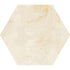 Light Beige 10 x 11 Natural Porcelain Hexagon Tile