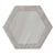 Mink Gray 10 x 10 Matte Porcelain Hexagon Tile