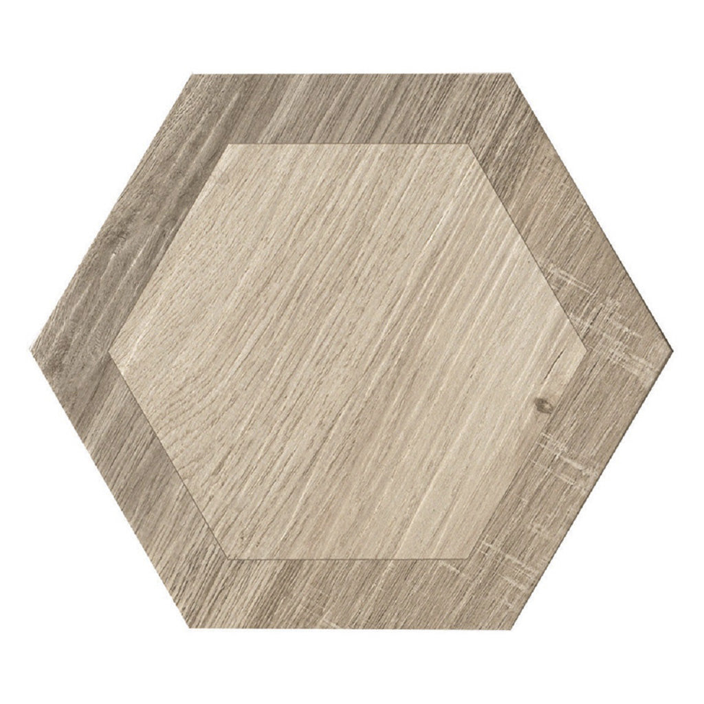 Light Brown 10 x 10 Matte Porcelain Hexagon Tile