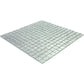 Shimmer Flint Silver 12 x 12 Glossy Glass Mosaic Tile