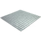 Silver 12 x 12 Glossy Glass Mosaic Tile