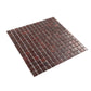 Ruby Red 12 x 12 Glossy Glass Mosaic Tile